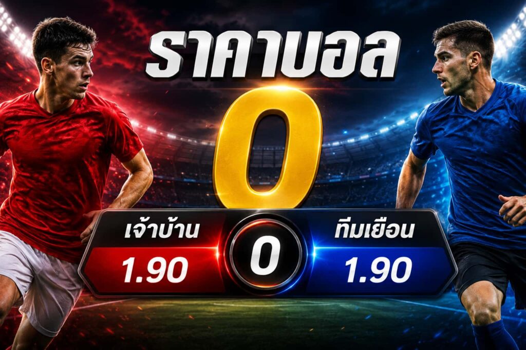 ราคาบอล 0
